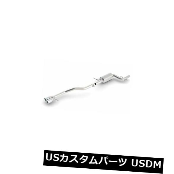 輸入マフラー Borla 140472 Cat-Back Exhaust 12-13 VW & Volkswagon Jetta GLI 2.0L Turbo FWD 4DR