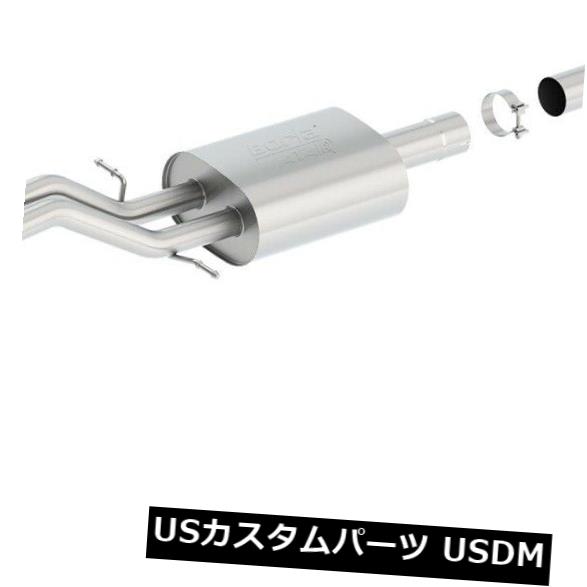 輸入マフラー Borla 140577 ATAK Cat-Back Exhaust System Fits 14-18 Sierra 1500 Silverado 1500 Borla 140577 ATAK Cat-Back Exhaust System Fits 14-18 Sierra 1500 Silverado 1500