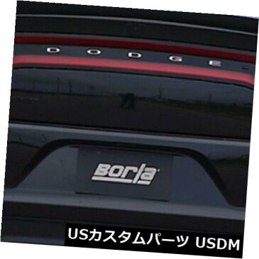 輸入マフラー Borla 140722 Cat-Backエキゾーストシステムは17?19 300充電器に適合 Borla 140722 Cat-Back Exhaust System Fits 17-19 300 Charger