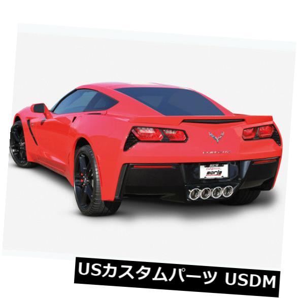 輸入マフラー BORLA ATAK 2014-2019シボレーコルベットスティングレイベースZ51 C7 LT-1 V8 NPPエキゾースト BORLA ATAK 2014-2019 CHEVROLET CORVETTE STINGRAY BASE Z51 C7 LT-1 V8 NPP EXHAUST