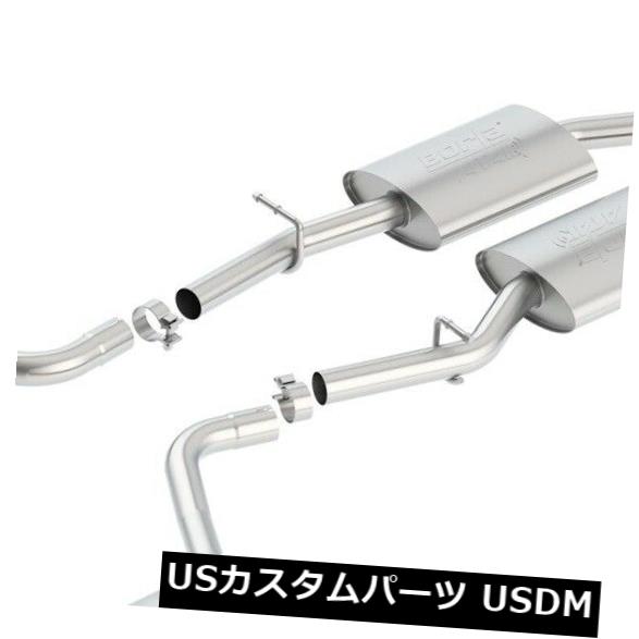 輸入マフラー Borla 140650 Cat-Back ATAKシステムは15のチャレンジャーに適合 Borla 140650 Cat-Back ATAK System Fits 15 Challenger