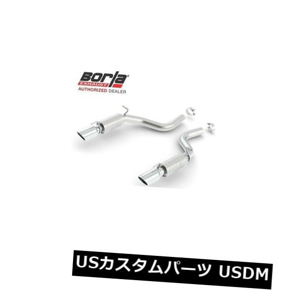 輸入マフラー BORLA 11833アクスルバックエキゾーストATAK 2012-2014クライスラー300 C SRT-8 6.4L RWD 4DR BORLA 11833 Axle-Back Exhaust ATAK 2012-2014 Chrysler 300 C SRT-8 6.4L RWD 4DR