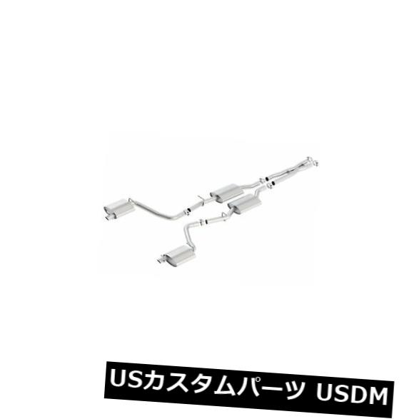 輸入マフラー Borla Cat-Back？ 15-18チャレンジャーSXT / GT 3.6L V6＃140649の排気Sタイプ Borla Cat-Back? Exhaust S-Type For 15-18 Challenger SXT/GT 3.6L V6 #140649