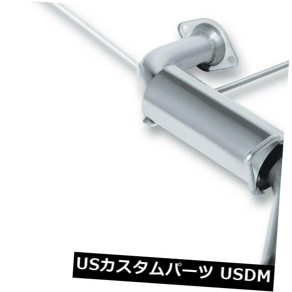 輸入マフラー Borla 11782 Sタイプアクスルバックエキゾーストシステムは97-11ランサーレガシーに適合 Borla 11782 S-Type Axle-Back Exhaust System Fits 97-11 Lancer Legacy