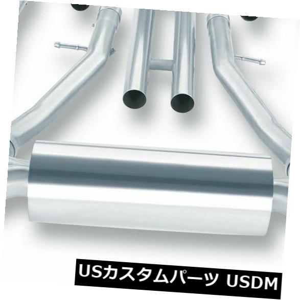 輸入マフラー インフィニティG37 2008-2013のBorla Cat-Backエキゾースト（クーペのみ/ 2WDのみ）（VQ37VHR） Borla Cat-Back Exhaust for Infiniti G37 2008-2013 (Coupe ONLY/2WD ONLY)(VQ37VHR)