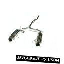 輸入マフラー 1998-02アコードV6 J30A1 4DR用OBXステンレスデュアルエキゾーストシステム。 OBX Stainless Dual Exhaust System for 1998-02 Accord V6 J30A1 4DR.