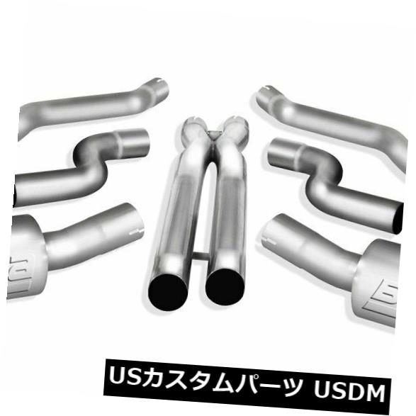 輸入マフラー Borla 140280キャットバックエキゾーストシステム-CAMARO '10 6.2L V8 AT / MT RWD 2DR Borla 140280 Cat-Back Exhaust System - CAMARO '10 6.2L V8 AT/MT RWD 2DR