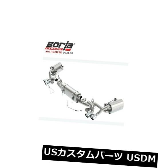 輸入マフラー BORLA 140523 Cat-Back Exhaust 2013-2015 Porsche 991 911S / 911 4S 3.8Lバルブ付き BORLA 140523 Cat-Back Exhaust 2013-2015 Porsche 991 911S/911 4S 3.8L w/ Valves