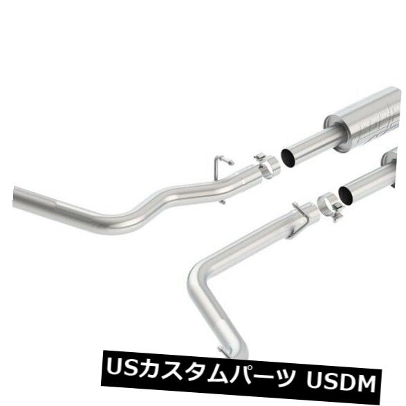 輸入マフラー Borla 140708 ATAK Cat-Back Exhaust System Fits 09-14 Challenger Borla 140708 ATAK Cat-Back Exhaust System Fits 09-14 Challenger