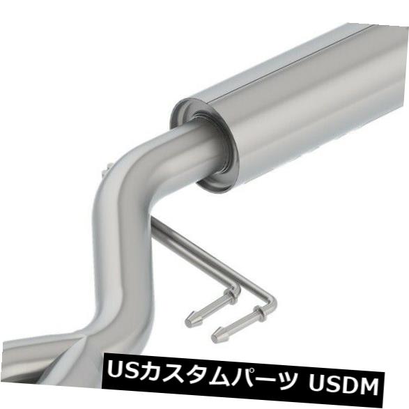 輸入マフラー Borla 11960 Sタイプアクスルバックエキゾーストシステムは19フォルテに適合 Borla 11960 S-Type Axle-Back Exhaust System Fits 19 Forte