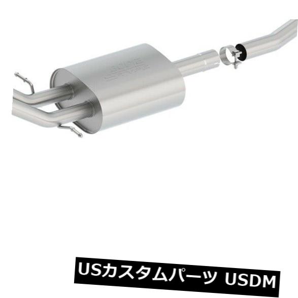 輸入マフラー Borla 140550 Sタイプキャットバックエキゾーストシステム Borla 140550 S-Type Cat-Back..