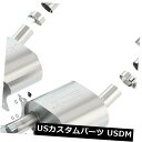 輸入マフラー Borla 11855 Sタイプアクスルバックエキゾーストシステムは14-19コルベットに適合 Borla 11855 S-Type Axle-B...