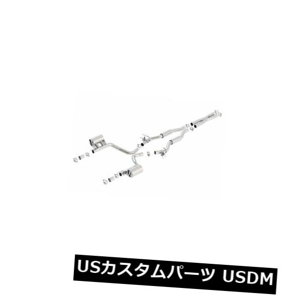 輸入マフラー Borla Cat-Back？ 15-18チャレンジャーSRT 392/392 6.4L RWD＃140640の排気Sタイプ Borla Cat-Back? Exhaust S-Type For 15-18 Challenger SRT 392/392 6.4L RWD #140640