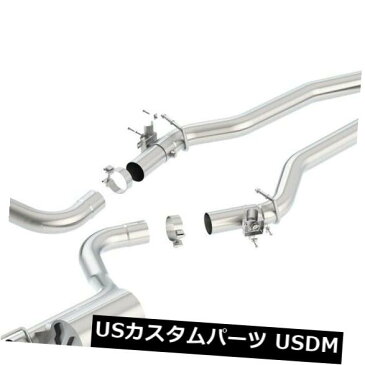 輸入マフラー 15-18充電器Borla 140667 ATAKキャットバック排気システムに適合 Fits 15-18 Charger Borla 140667 ATAK Cat-Back Exhaust System