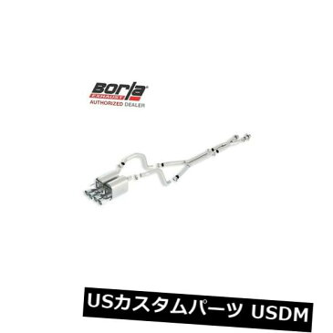 輸入マフラー BORLA 140453キャットバックエキゾースト+ XパイプATAK 2005-2008シボレーコルベットC6 6.0 / 6.2L BORLA 140453 Cat-Back Exhaust + X-Pipe ATAK 2005-2008 Chevy CORVETTE C6 6.0/6.2L