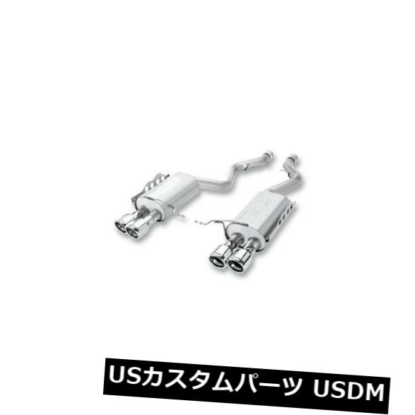 輸入マフラー Borla Sタイプリアセクションエキゾーストシステム11918スプリットリアフィット：MAZDA | | 2014- Borla S-Type Rear Section Exhaust System 11918 Split Rear Fits:MAZDA | |2014 -