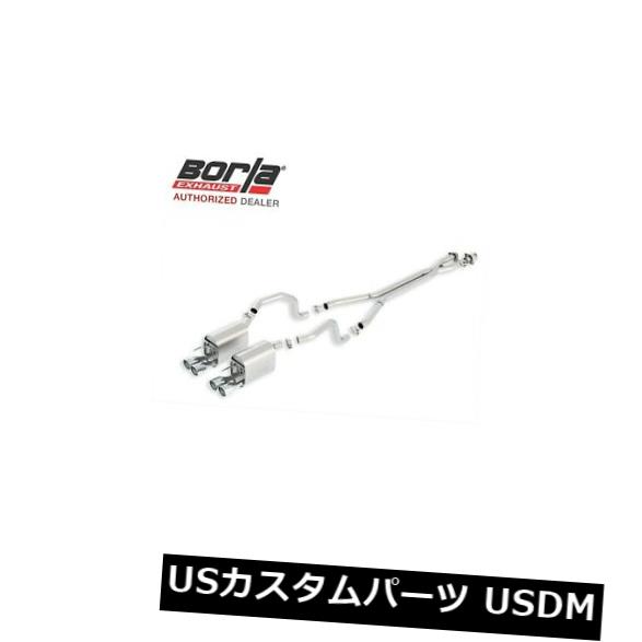 輸入マフラー BORLA 140414キャットバックエキゾーストXパイプATAK 2009-2011シボレーコルベットC6 LS3 6.2L BORLA 140414 Cat-Back Exhaust X-Pipe ATAK 2009-2011 Chevy CORVETTE C6 LS3 6.2L