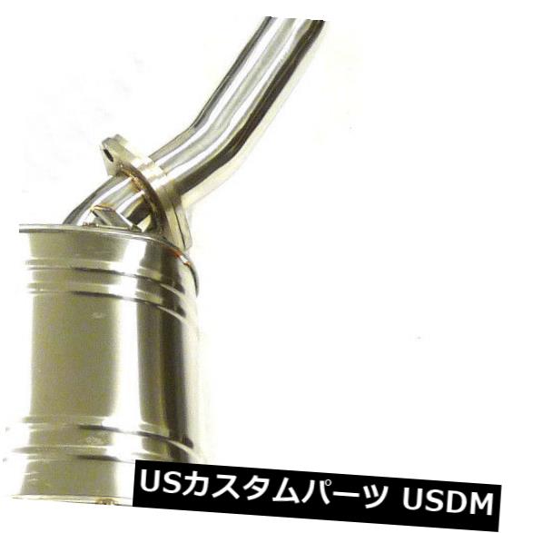 ͢ޥե顼 ٥åƥ쥹ǭ 2006-10ե륯ѥCC B6 2.0T FWDΥХåӵ Becker Stainless Cat. Back Exhaust For 2006-10 Volkswagen PASSAT CC B6 2.0T FWD