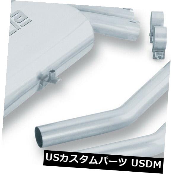 輸入マフラー Borla 14553ツーリングキャットバックエキゾーストシステムは92-99 325i 328i M3に適合 Borla 14553 Touring Cat-Back Exhaust System Fits 92-99 325i 328i M3