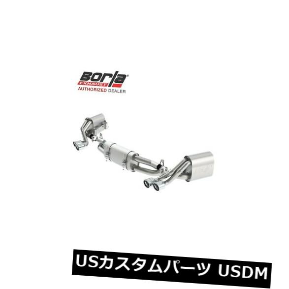 輸入マフラー BORLA 140524 Cat-Back Exhaust 2012-2016 Porsche 991 S / 4S 3.4 / 3.8Lバルブなし BORLA 140524 Cat-Back Exhaust 2012-2016 Porsche 991 S/4S 3.4/3.8L w/o Valves