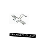 輸入マフラー 排気システム-Sタイプ-キャットバック-中間パイプに2-1 / 2-テールパイプに2 Exhaust System - S-Type - Cat-Back - 2-1/2 in Intermediate Pipe - 2 in Tailpipe