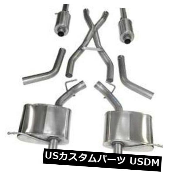 輸入マフラー 11-19ダッジデュランゴ5.7L V8ブラックチップ用CORSA 2.5 
