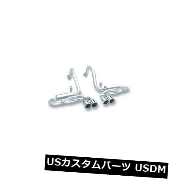 輸入マフラー 排気システム-Sタイプ-キャットバック-中間パイプに2-1 / 2-テールパイプに2 Exhaust System - S-Type - Cat-Back - 2-1/2 in Intermediate Pipe - 2 in Tailpipe