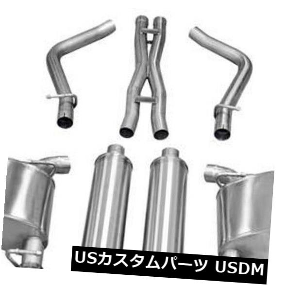 輸入マフラー 11-14クライスラー300C 5.7Lエクストリーム用CORSA 2.5 