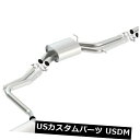 輸入マフラー 08-17 S5 Borla 140391 Sタイプキャットバックエキゾーストシステムに適合 Fits 08-17 S5 Borla 140391...
