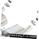 輸入マフラー Borla 11863CB ATAKアクスルバック排気システムは14-19コルベットに適合 Borla 11863CB ATAK Axle-Bac...