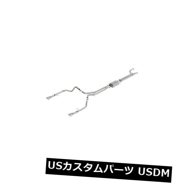 輸入マフラー Borla 140785 Sタイプキャットバックエキゾーストシステムは19シエラ1500シルバラード1500に適合 Borla 140785 S-Type Cat-Back Exhaust System Fits 19 Sierra 1500 Silverado 1500