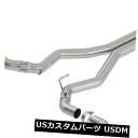 輸入マフラー 18個のMustang Borla 140743BC ATAK Cat-Backエキゾーストシステムに適合 Fits 18 Mustang Bor...