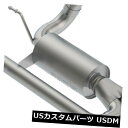 輸入マフラー Borla 11957 ATAKアクスルバックエキゾーストシステムは18-20ラングラー(JL)に適合 Borla 11957 ATAK Axle-Back Exhaust System Fits 18-20 Wrangler (JL)