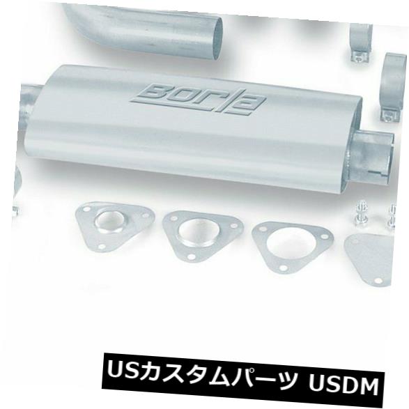 輸入マフラー Borla 84-92シボレーカマロ/ポンティアックトランスアム5.0L / 5.7L V8 3in Adj SSキャットバック Borla 84-92 Chevrolet Camaro / Pontiac Trans Am 5.0L/5.7L V8 3in Adj SS Cat-Back