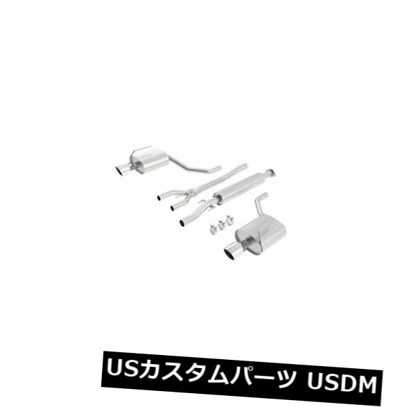 輸入マフラー Borla 140386 09-14 Maxima Sedan 4Dr 3.5L AT FWD SSキャットバックエキゾースト Borla 140386 09-14 Maxima Sedan 4Dr 3.5L AT FWD SS Catback Exhaust