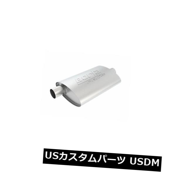 ͢ޥե顼 Borla 40357 Universal 2.25inå/ȥåȥХ륻󥿡/եå14in x 4in x 9.5in Borla 40357 Universal 2.25in Inlet/Outlet Oval Center/Offset 14in x 4in x 9.5in