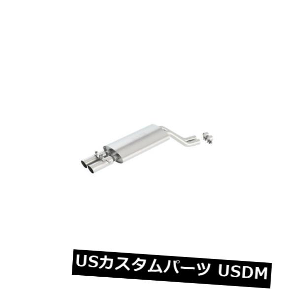 輸入マフラー Borla 11283 88-91 BMW Me Base 2.3L-4cyl SSエキゾースト（後部のみ） Borla 11283 88-91 BMW Me Base 2.3L-4cyl SS Exhaust (rear section only)