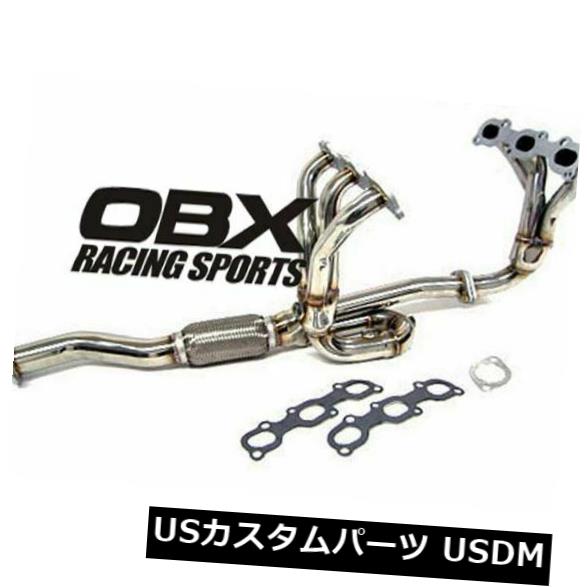 輸入マフラー ステンレスヘッダー+縦pセットはOBXによる日産マキシマ2002 2003 VQ35DEに適合 Stainless Steel Header + Downpipe Set Fits Nissan Maxima 2002 2003 VQ35DE By OBX