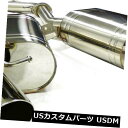 輸入マフラー BECKER CatBack Exhaust Fits 2007-2010 BMW 335i 3.0LツインターボN45 E90 E92 BECKER CatBack Exhaust Fits 2007-2010 BMW 335i 3.0L Twin Turbo N45 E90 E92