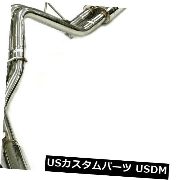 輸入マフラー 2004-2010 Ford F150 4.6L 5.4L乗組員/拡張キャブのマキシマイザーキャットバック排気 Maximizer Catback Exhaust For 2004-2010 Ford F150 4.6L 5.4L Crew/Extended Cab