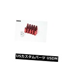 USナット 12mmX1.5 AodHan XT51レッドエクステンデッドラグナット(20個セット、キー付き) 12mmX1.5 AodHan XT51 Red...