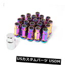 USナット 20個Aodhan Xt51 Neoクロム鋼Jdm拡張ラグナット12X1.25 Wrx 240Sx S14 20Pcs Aodhan Xt51 Ne...