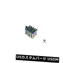USナット Varrstoen VT75 12x1.5 Neo Chrome Open End Lug Nuts(20 PC / 1Key)Fits Honda...