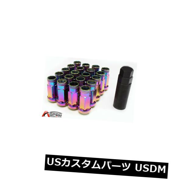 USナット （20 PC）12x1.25 Varrstoen VT48 Neo Chrome Lug Nuts Fits Subaru Legacy Wrx Brz (20 PC) 12x1.25 Varrstoen VT48 Neo Chrome Lug Nuts Fits Subaru Legacy Wrx Brz