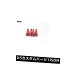 USナット 4つの赤いAodhan V2の同じ高さの台紙のタイヤ弁の茎は高圧ボルトで 4 Red Aodhan V2 Flush Mount Tire Valv...