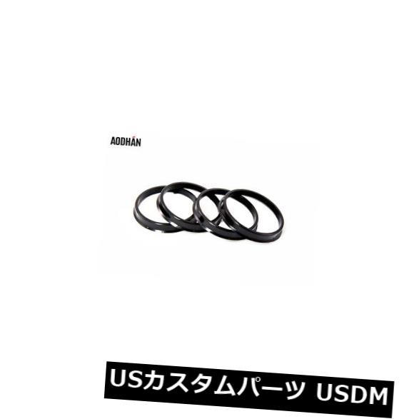 USナット 4 Aodhan Hubrings | 72.62 70.1車ハブへのホイールボア| 72.62 -70.1フォード用 4 Aodhan Hubrings | 72.62 Wheel Bore To 70.1 Car Hub | 72.62 -70.1 For Ford