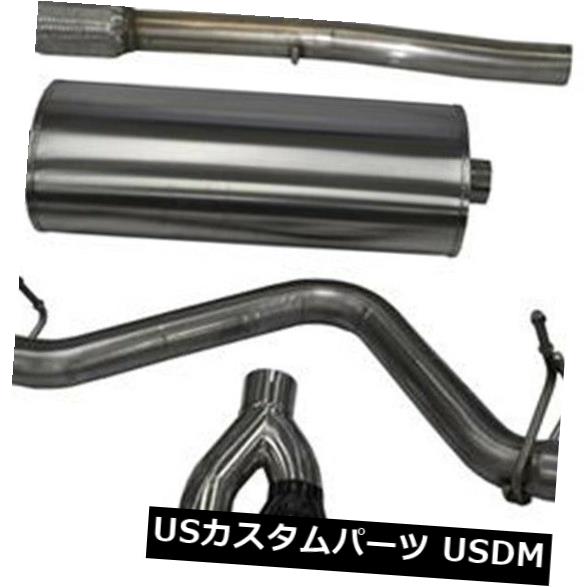 輸入マフラー Corsa Performance 14848BLKツーリングキャットバックエキゾーストシステム Corsa Performance 14848BLK Touring Cat-Back Exhaust System