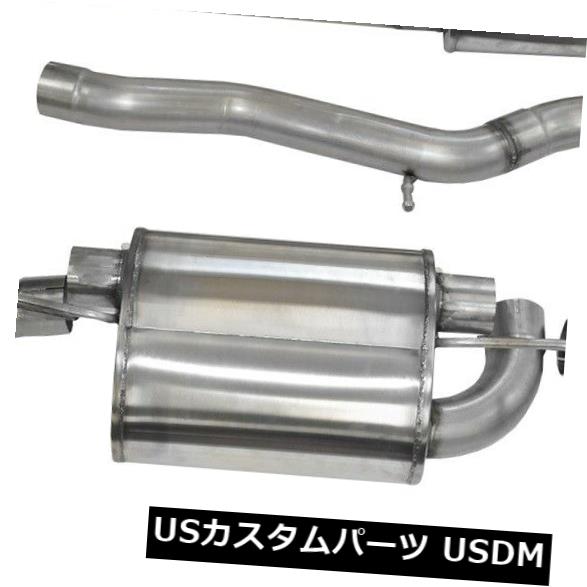 輸入マフラー コルサパフォーマンス14858BLKスポーツキャットバックエキゾーストシステムは08-15ランサーに適合 Corsa Performance 14858BLK Sport Cat-Back Exhaust System Fits 08-15 Lancer