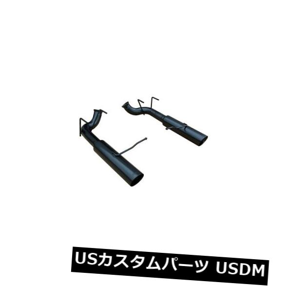 輸入マフラー PypesパフォーマンスエキゾーストSFM76MSB Pype Bombシリーズアクスルバックエキゾーストシステム Pypes Performance Exhaust SFM76MSB Pype Bomb Series Axle Back Exhaust System(2)