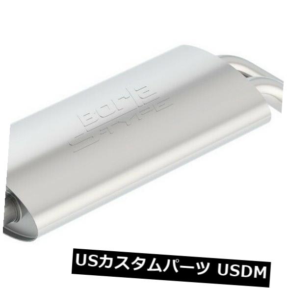 輸入マフラー Borla 11283 Sタイプアクスルバックエキゾーストシステムは88-91 M3に適合 Borla 11283 S-Type Axle-Back Exhaust System Fits 88-91 M3
